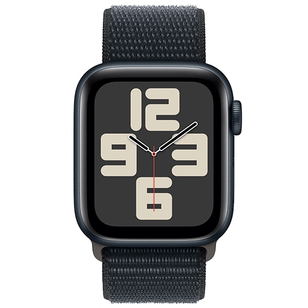 Смарт-часы Apple Watch SE GPS 40mm Midnight Aluminium Case with Midnight Sport Loop - фото 2