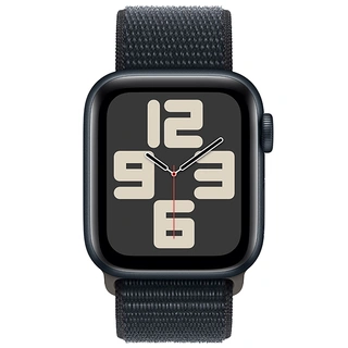 Смарт-часы Apple Watch SE GPS 40mm Midnight Aluminium Case with Midnight Sport Loop - фото 2