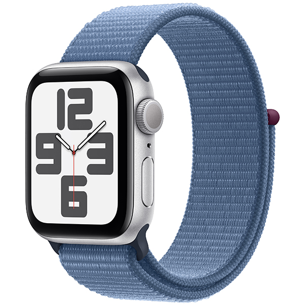 Смарт-часы Apple Watch SE GPS 40mm Silver Aluminium Case with Winter Blue Sport Loop