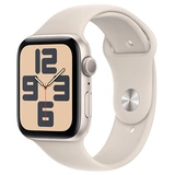 Apple смарт-сағаты Watch SE GPS 44mm Starlight Aluminium Case with Starlight Sport Band - M/L