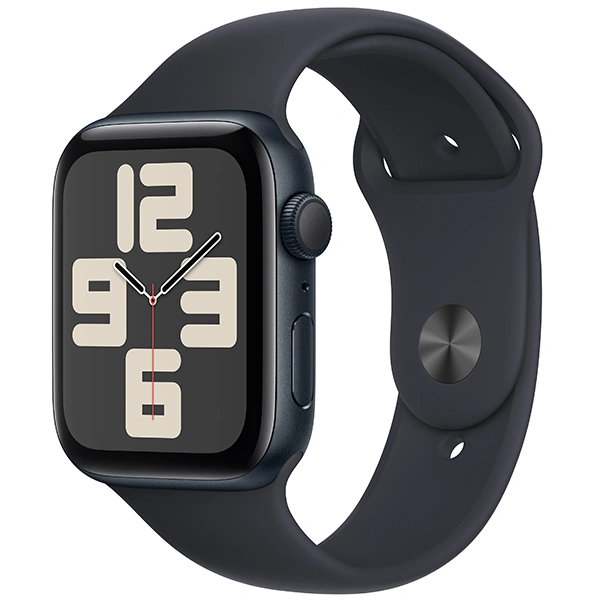Apple смарт-сағаты Watch SE GPS 44mm Midnight Aluminium Case with Midnight Sport Band - S/M