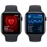 Apple смарт-сағаты Watch SE GPS 44mm Midnight Aluminium Case with Midnight Sport Band - S/M - фото 4