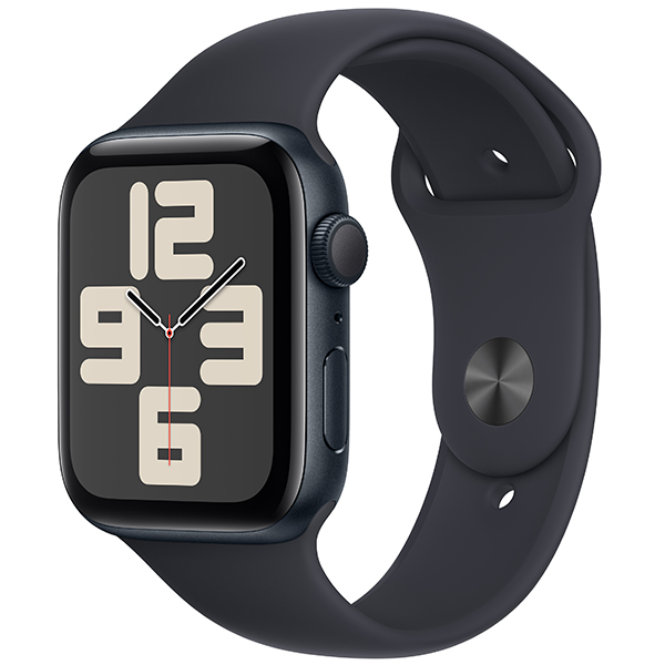 Смарт-часы Apple Watch SE GPS 44mm Midnight Aluminium Case with Midnight Sport Band - M/L