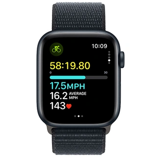 Смарт-часы Apple Watch SE GPS 44mm Midnight Aluminium Case with Midnight Sport Loop - фото 6