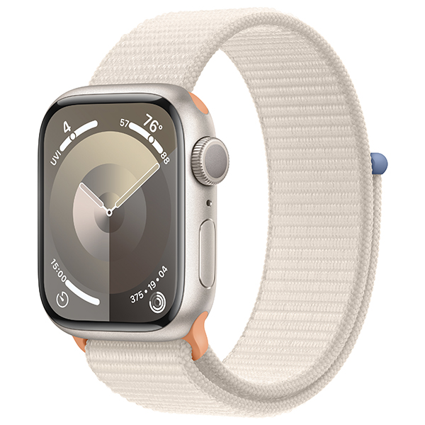 Смарт-часы Apple Watch Series 9 GPS 41mm Starlight Aluminium Case with Starlight Sport Loop