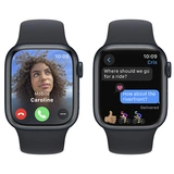 Смарт-часы Apple Watch Series 9 GPS 41mm Midnight Aluminium Case with Midnight Sport Band - S/M - фото 6