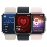 Смарт-часы Apple Watch Series 9 GPS 41mm Midnight Aluminium Case with Midnight Sport Band - M/L - фото 6