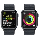 Смарт-часы Apple Watch Series 9 GPS 41mm Midnight Aluminium Case with Midnight Sport Loop - фото 8