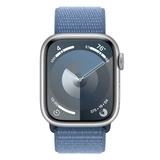 Смарт-часы Apple Watch Series 9 GPS 41mm Silver Aluminium Case with Winter Blue Sport Loop - фото 2