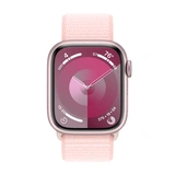 Apple смарт-сағаты Watch Series 9 GPS 41mm Pink Aluminium Case with Light Pink Sport Loop - фото 2