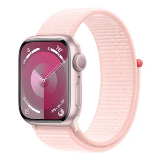Смарт-часы Apple Watch Series 9 GPS 45mm Pink Aluminium Case with Light Pink Sport Loop