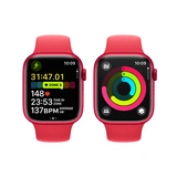 Смарт-часы Apple Watch Series 9 GPS 45mm (PRODUCT) RED Aluminium Case with RED Sport Band - S/M - фото 8