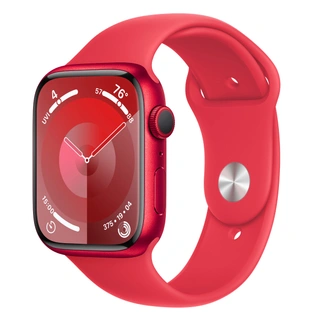 Смарт-часы Apple Watch Series 9 GPS 45mm (PRODUCT) RED Aluminium Case with RED Sport Band - S/M