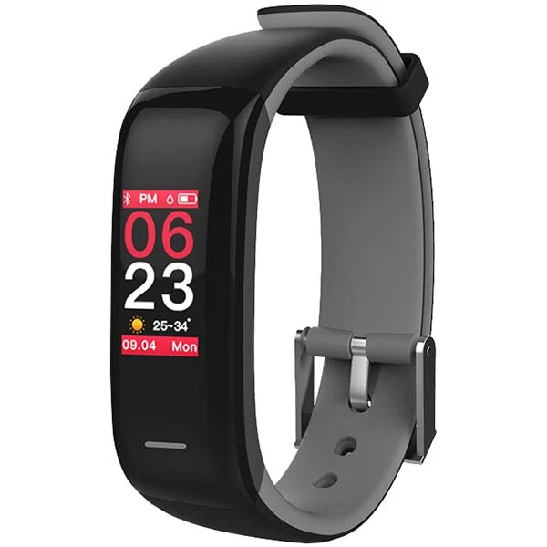 Фитнес браслет Qumann QSB 09 10091 Grey-Black