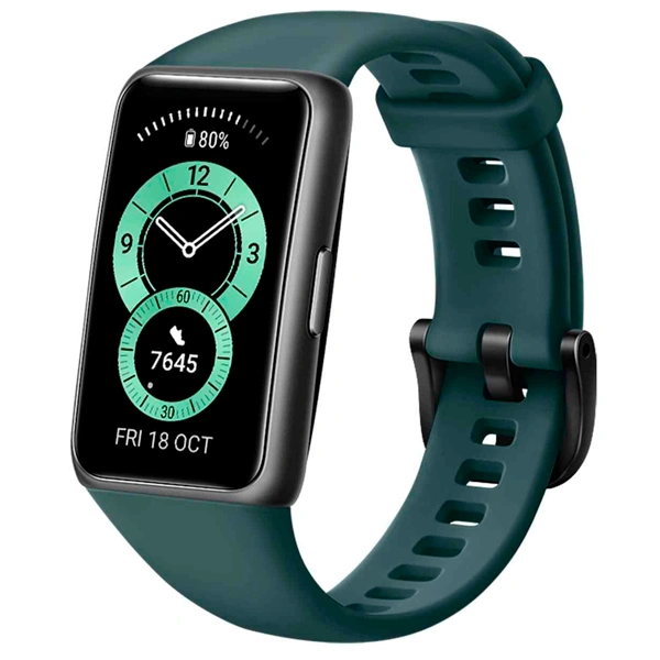 HUAWEI фитнес білезігі Band 6 Forest Green - фото 5