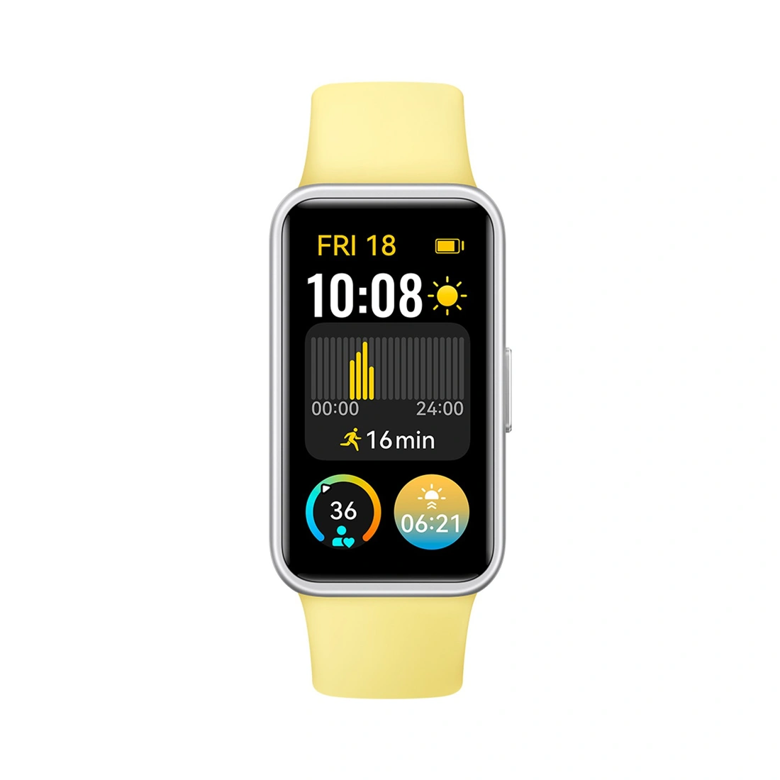 Умный браслет Huawei Band 9 KIM-B19 Yellow Fluoroelastomer Strap  - фото 2