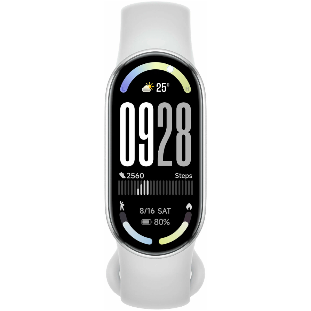 Фитнес браслет Xiaomi Smart Band 10 Glacier Silver M2459B1 - фото 3