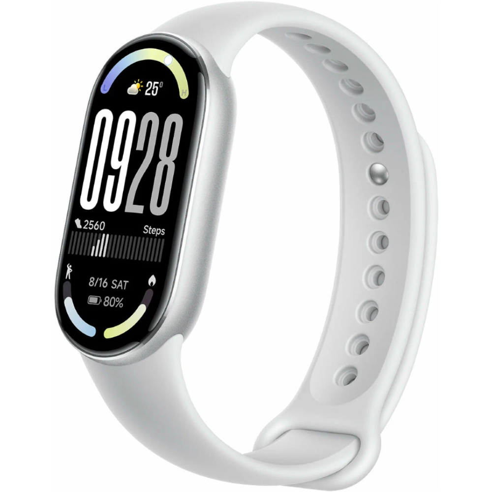 Фитнес браслет Xiaomi Smart Band 10 Glacier Silver M2459B1 - фото 2