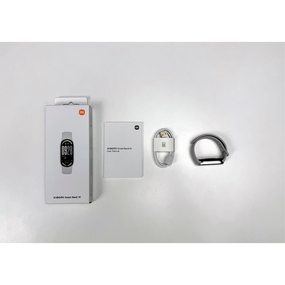 Фитнес браслет Xiaomi Smart Band 10 Glacier Silver M2459B1 - фото 5