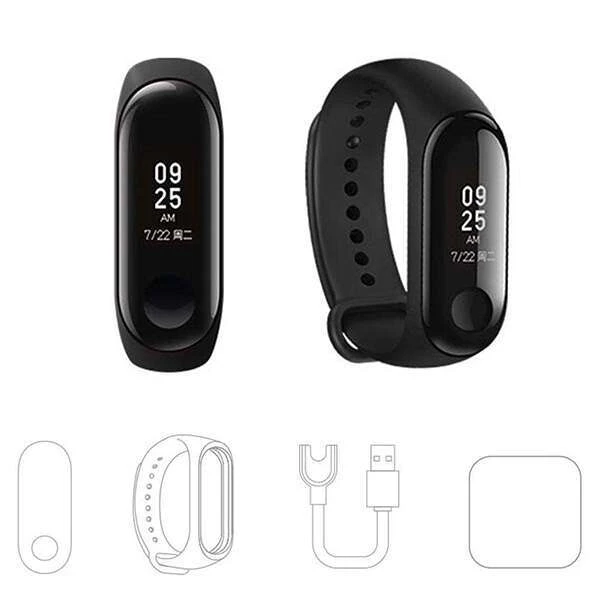 Фитнес браслет Xiaomi Mi Band 3 Black - фото 5