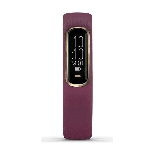 Фитнес-браслет Garmin Vivosmart 4 бордовый с золотом (010-01995-21) - фото 4