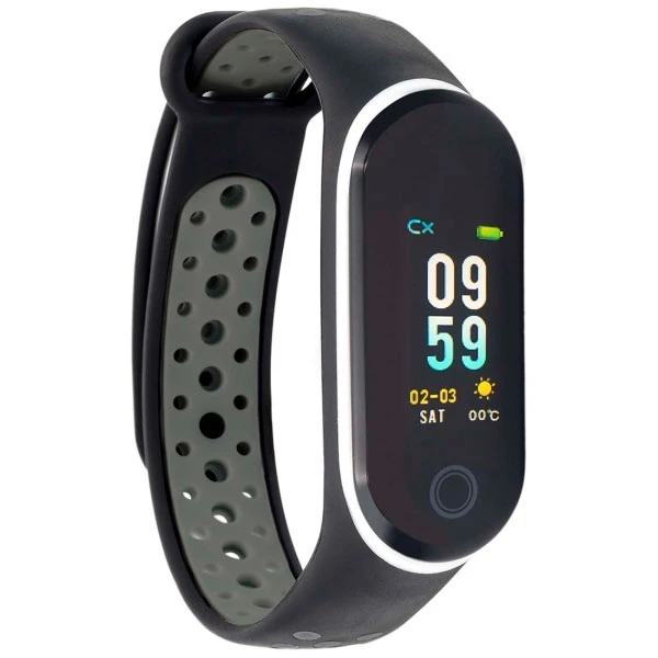 Фитнес браслет Qumann QSB 10 10282 Black-Grey