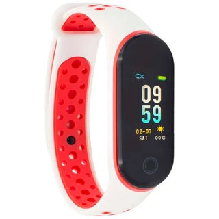 Фитнес браслет Qumann QSB 10 10283 White-Red