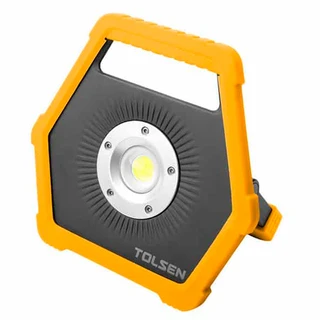 Фонарь светодиодный TOLSEN 1110/350лм (10W COB LED) 2х3,7Вх4400mAh Li-Ion USB 60055 