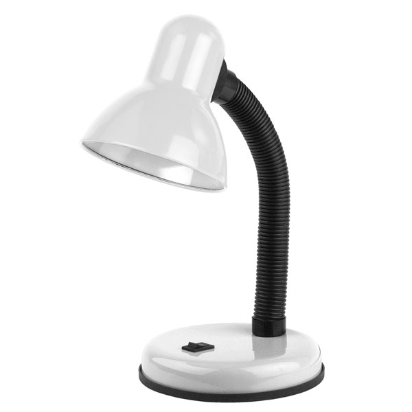 Настольный светильник ЭРА N-120-E27-40W-W White (20/120)