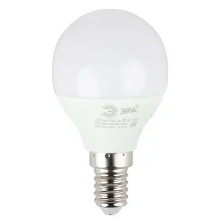 Светодиодная лампа ЭРА ECO LED Р45-6W-840-E14