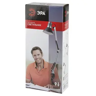 Настольный светильник ЭРА N-121-E27-40W-BK - фото 5