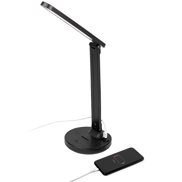 Настольный светильник ЭРА NLED-511-6W-BK - фото 4