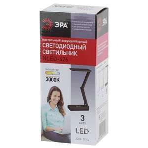 Настольный светильник ЭРА NLED-426-3W-BK Black - фото 5