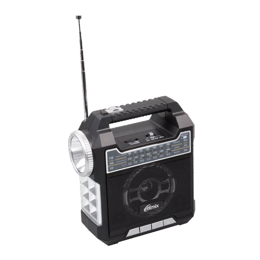 Радиоприемник портативный Ritmix RPR-444 BLACK - фото 5