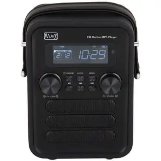 Портативный радиоприемник MAX MR 340 (Черный)