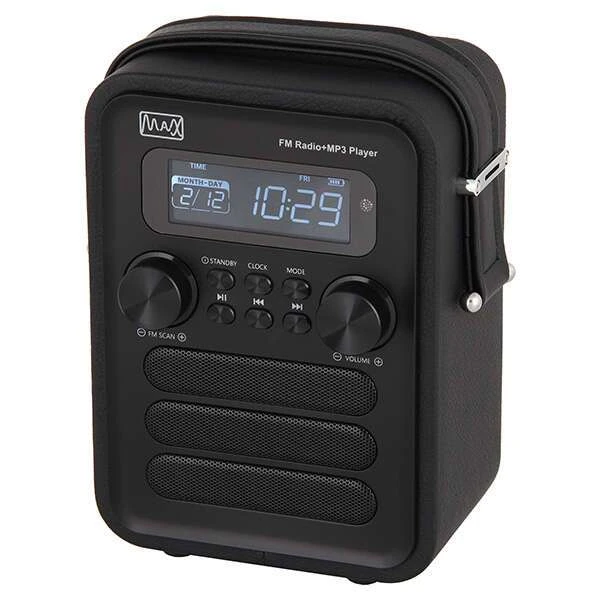 Портативный радиоприемник MAX MR 340 (Черный) - фото 2