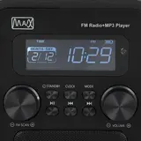 Портативный радиоприемник MAX MR 340 (Черный) - фото 4