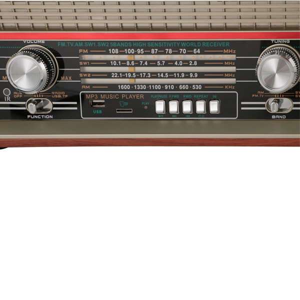 Портативный радиоприемник Ritmix RPR-102 Brown