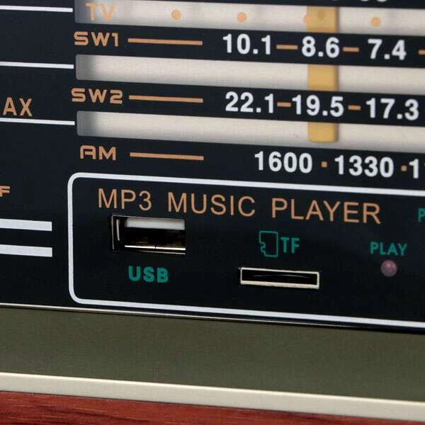 Портативный радиоприемник Ritmix RPR-102 Brown - фото 4