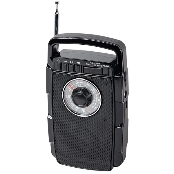 Портативный радиоприемник MAX MR-322 Black - фото 3