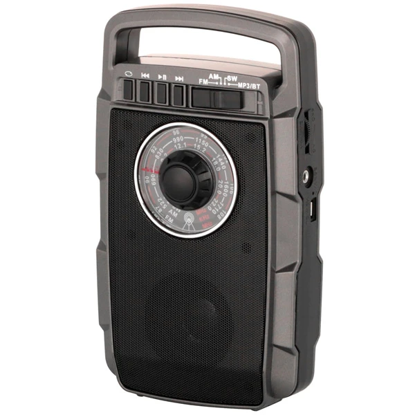 Портативный радиоприемник MAX MR-322 Grey - фото 2