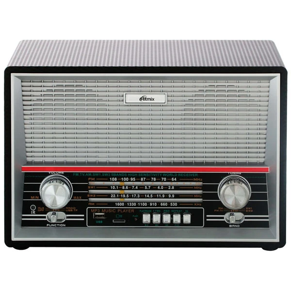 Портативный радиоприемник Ritmix RPR-102 Black