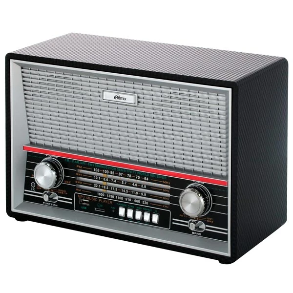Портативный радиоприемник Ritmix RPR-102 Black - фото 2