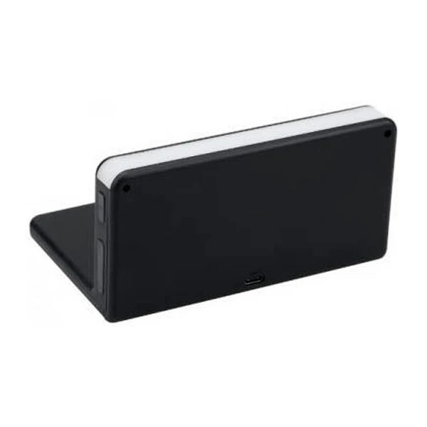 Часы с беспроводной зарядкой Max М-010 Черные - фото 2