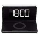 Часы с беспроводной зарядкой Max М-010 Черные