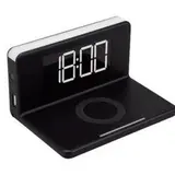 Часы с беспроводной зарядкой Max М-010 Черные - фото 3