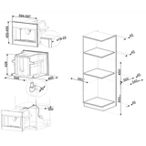 Встраиваемая автоматическая кофемашина Smeg CMS4303X - фото 12