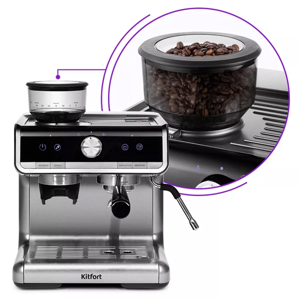 Кофейная станция Kitfort КТ-789 - фото 3