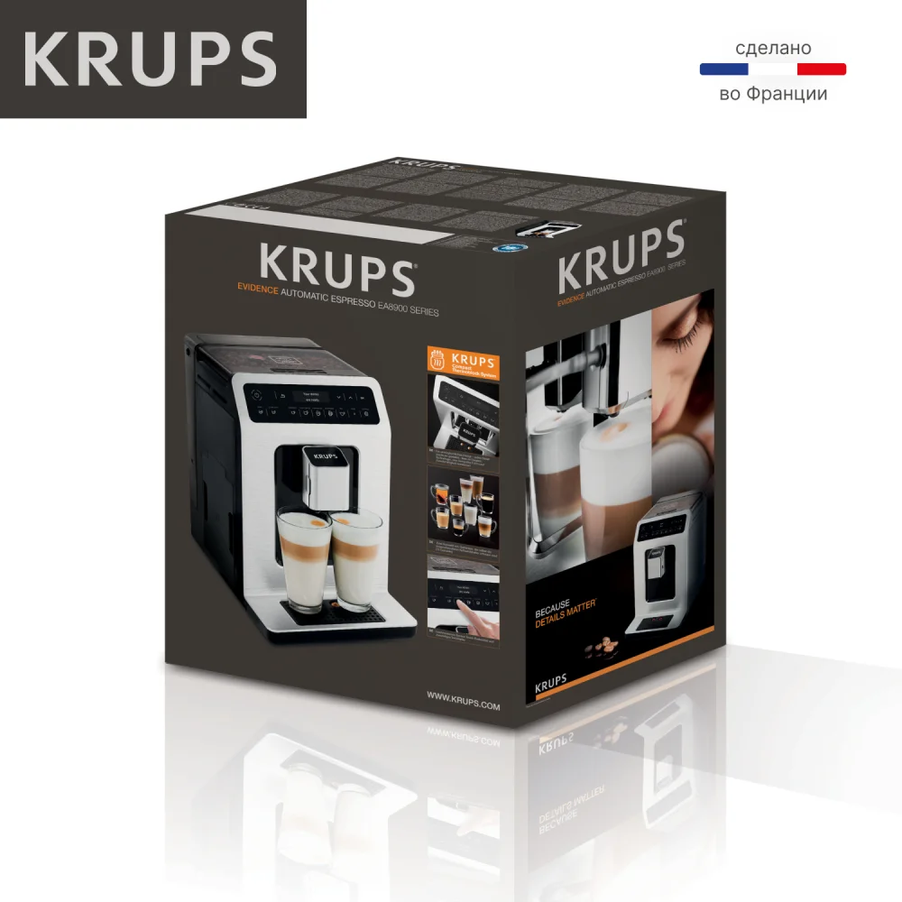 Кофемашина Krups Evidence EA891810 - фото 14