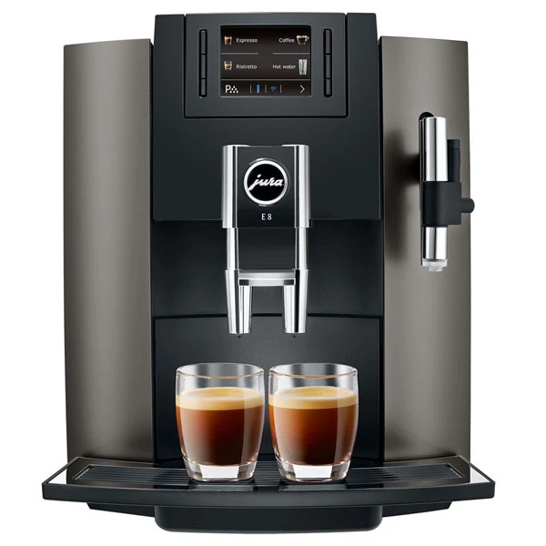 Кофемашина Jura E8 Dark Inox